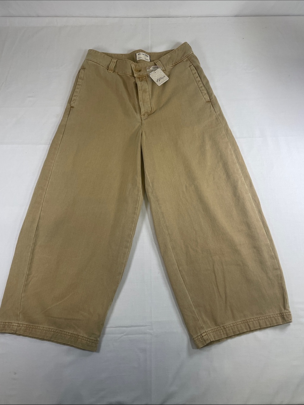 We The Free Barrel Crop Khaki NWT W6